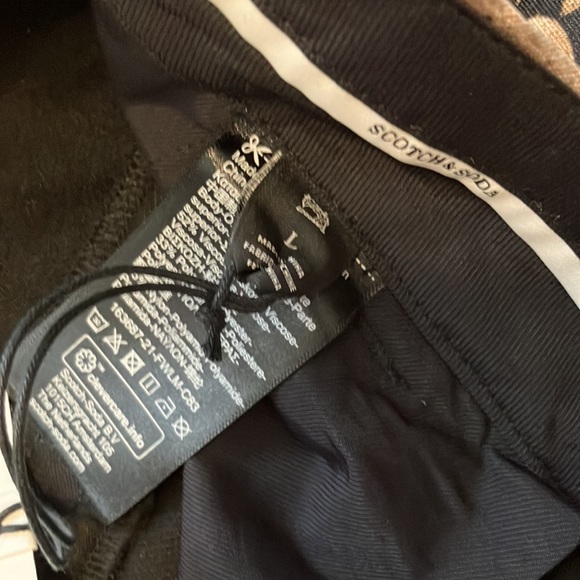NWT Scotch & Soda jacquard trousers (Large) - Picture 9 of 10